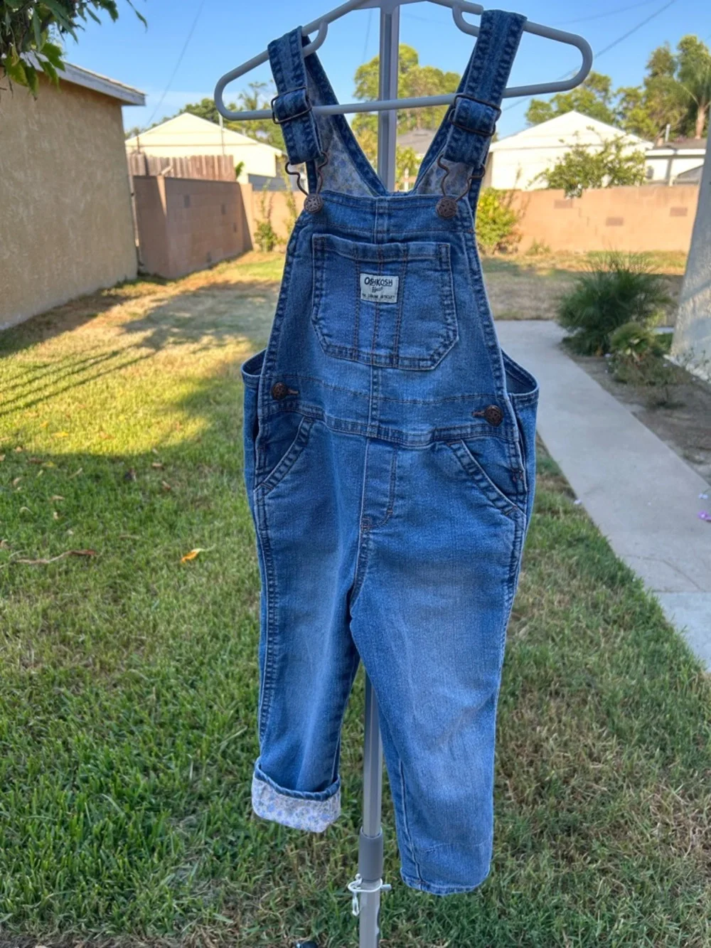 OshKosh B'gosh Denim Blue Kids Overalls